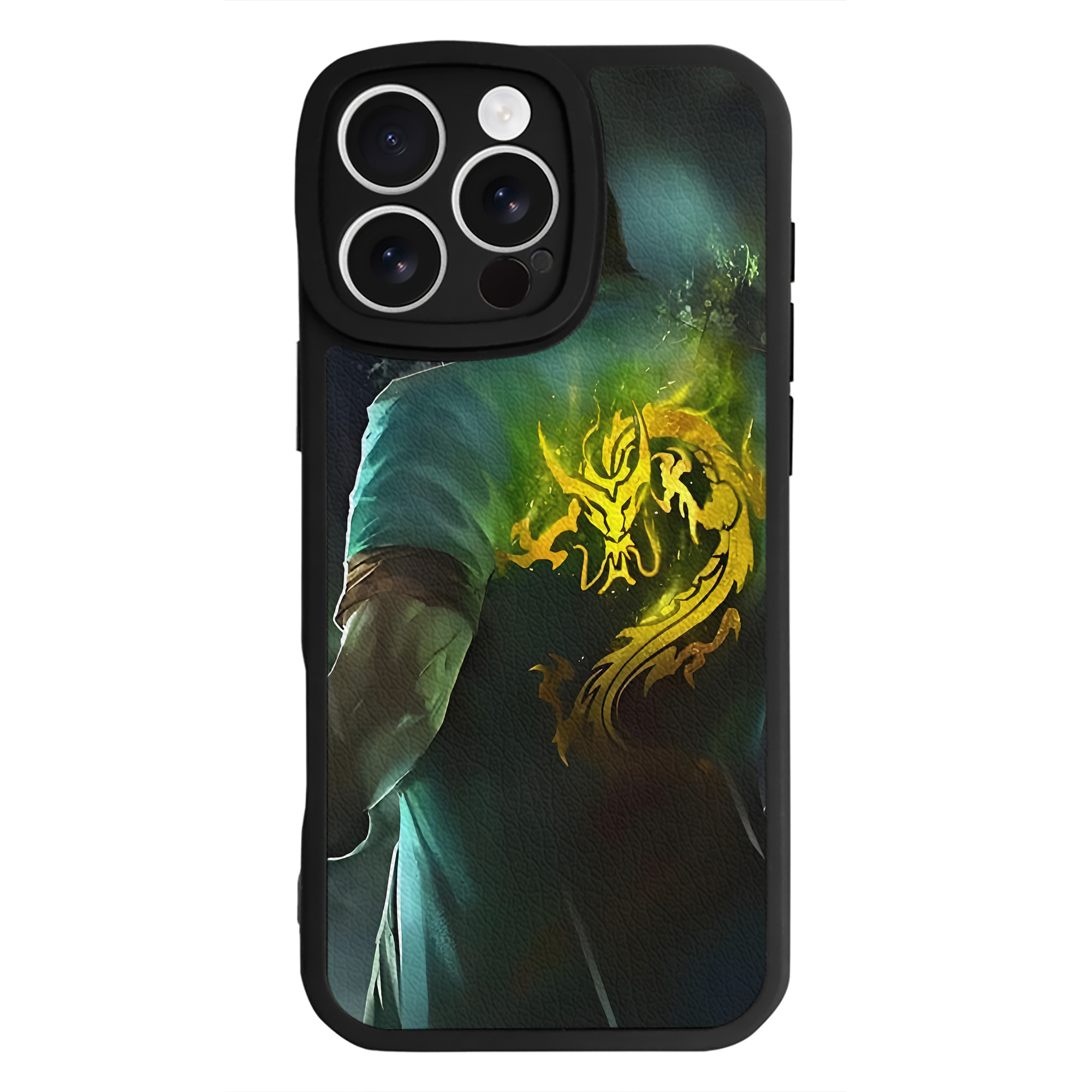 リーグ・オブ・レジェンド League of Legends LOL 【iPhone 16シリーズ対応】シリコンスマホケース（レザー調） 材質：シリコン